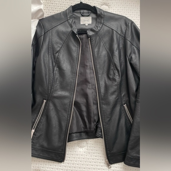Kismet Women’s Slim Faux Leather Jacket - Picture 1 of 1
